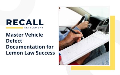 Master Vehicle Defect Documentation for Lemon Law Success