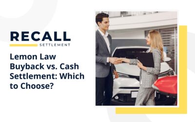 Lemon Law Buyback vs. Cash Settlement: Which to Choose?